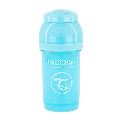 TWISTSHAKE Kojenecká láhev Anti-Colic 180 ml - pastelově modrá