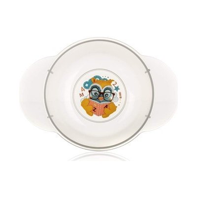 Banquet miska dětská plastová OWL 17,5 x 12,4 x 5,9 cm – Zboží Mobilmania