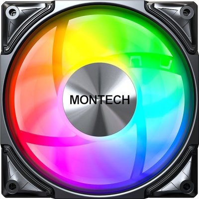 Montech METAL PRO 12 ARGB PWM Black METAL PRO 12 ARGB PWM(B) – Sleviste.cz