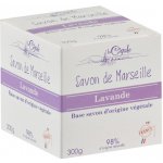 La Cigale Marseillské mýdlo "Cube" Levandule 300 g – Zboží Dáma