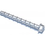 Šroub do betonu se šestihrannou hlavou, 12x70mm, dacromet, 25ks – Sleviste.cz