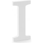 PartyDeco Dřevěné písmeno I bílé, 20 cm – Zboží Mobilmania