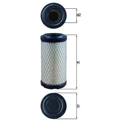 Vzduchový filtr MAHLE LX 2908 – Hledejceny.cz