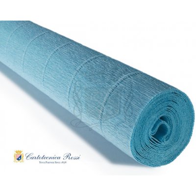 Cartotecnica Rossi Krepový papír role 140g (50 x 250cm) - modrá obloha 956 – Zboží Dáma
