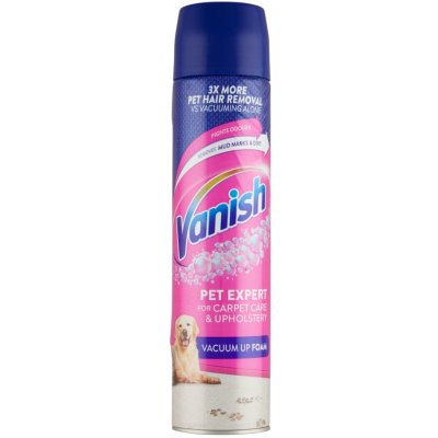 Vanish Pet Expert čistící pěna na koberce a čalounění 600 ml – Zboží Mobilmania