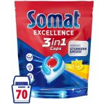Somat Excellence 3v1 kapsle do myčky Lemon 70 ks – Sleviste.cz