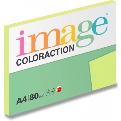 Papír barevný A4 80 g Image Coloraction ZG34 Florida citronová žlutá 100 ks – Zboží Dáma