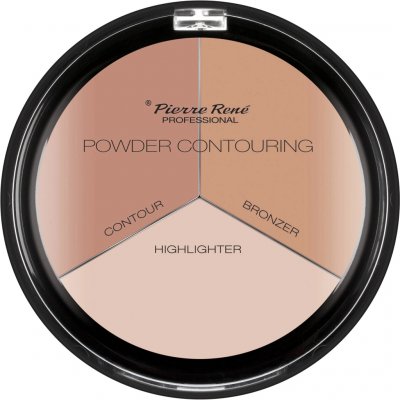 Pierre Rene Powder Contouring Paleta pro konturování 01 23 g – Hledejceny.cz