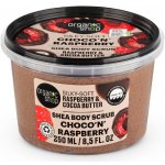 Organic Shop Silky Soft Shea Body Scrub Choco'n' Raspberry 250 ml – Hledejceny.cz