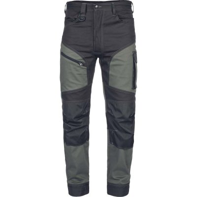 Cerva KEILOR Stretch Elastické pánské pracovní kalhoty do pasu olivová – Hledejceny.cz