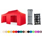 TENTino SMALL HEXAGON 3x6 m 7A - ČERVENÁ – Hledejceny.cz