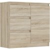 Framire Komoda sonoma 80 x 76 x 33 cm R-80-S3