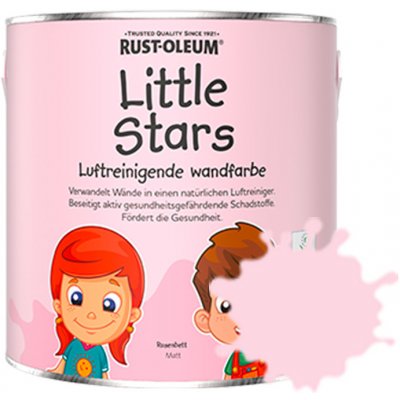 Rust Oleum Little Stars Air Purifying Wall 2,5 l Růžový záhon