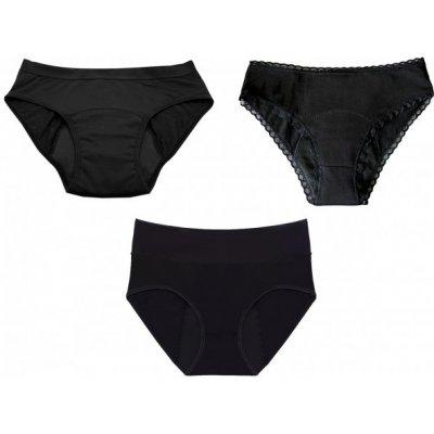 Mena by Moio sada menstruačních kalhotek Full Midi Bikiny 3 ks – Zbozi.Blesk.cz