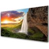 Obraz akrylový obraz Hora Vodopád Příroda 100x50 cm