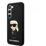 Pouzdro Karl Lagerfeld Liquid Silicone Ikonik NFT Samsung Galaxy S23 Plus, černé – Zboží Mobilmania