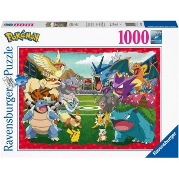 RAVENSBURGER Pokémon: Poměr síly 1000 dílků