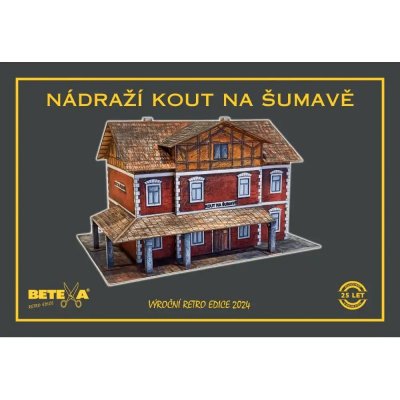 Betexa Vystřihovánka Nádraží Kout na Šumavě výroční edice – Hledejceny.cz