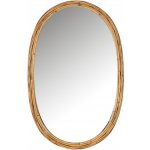 J-Line Ratanové závěsné zrcadlo Ulio 95 x 61,5 cm – Hledejceny.cz