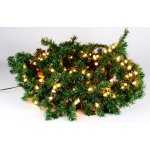 Nexos Vánoční dekorace girlanda s osvětlením 2,7 m 200 LED – Hledejceny.cz