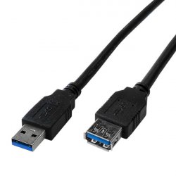 MKF USB15AMF USB3.0, 1,5m, černý