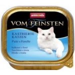 Animonda Vom Feinsten Mildes Menu kastrát krůta, pstruh 100 g – Sleviste.cz