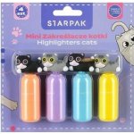 Starpak Mini 4 barvy Kočičky 563030 – Hledejceny.cz
