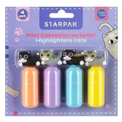 Starpak Mini 4 barvy Kočičky 563030 – Hledejceny.cz