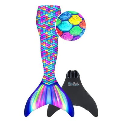 Xtrem Toys and Sports Fin Fun Ploutev L/XL (140-164) Rainbow – Zbozi.Blesk.cz