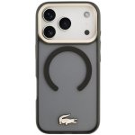 Lacoste Frosted Finish Gold Logo kryt s MagSafe pro iPhone 17 Pro Max - šedý 57983127656 – Zboží Mobilmania