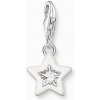 Přívěsky Thomas Sabo přívěsek charm Star with white stone 2044 041 14