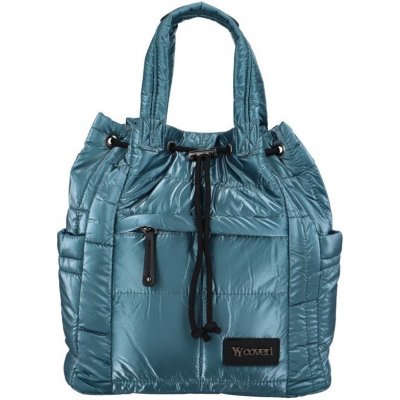 Coveri dámská prošívaná taška i batoh tyrkysová CJLTR84-2 – Zboží Mobilmania