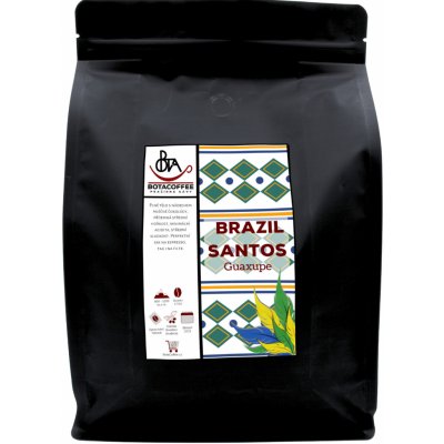 BotaCoffee Brazil Santos 17/18 from Guaxupe zelená káva 1 kg