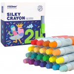 MiDeer Hedvábné barevné voskovky 24ks – Zboží Dáma