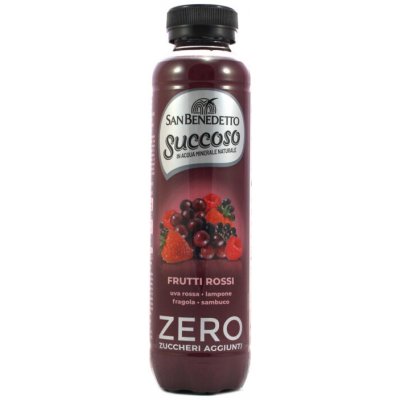 San Benedetto Succoso Zero červené ovoce 0,4 l – Zboží Dáma