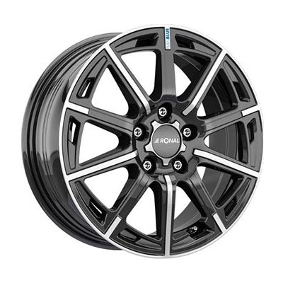 Ronal R60 6,5x16 5x114,3 ET50 black polished