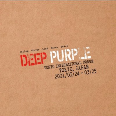 Live in Tokyo 2001 Deep Purple LP – Hledejceny.cz