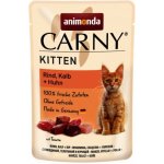 Carny Kitten hovězí telecí a kuřecí 85 g – Zbozi.Blesk.cz