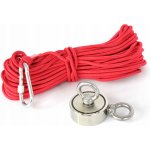 KRAFT&DELE Magnet fishing 140kg oboustranný pro lovce pokladů KD10415 – Zboží Dáma