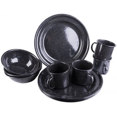 Mil-Tec nádobí Western smaltové set 12 ks – Zboží Dáma