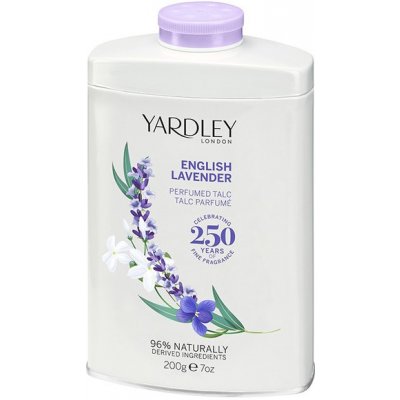 Yardley of London Lavender parfemovaný pudr 200 g – Hledejceny.cz