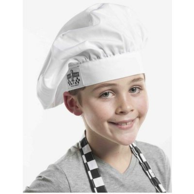 Chaud Devant dětská kuchařská čepice White – Zboží Mobilmania