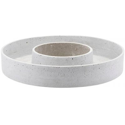 HOUSE DOCTOR Adventní kulatý svícen RING 35 cm šedý – Hledejceny.cz