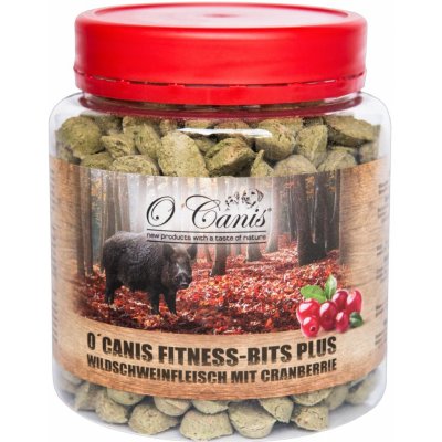 O'Canis Fitness-Bits PLUS Divočák s brusinkami 300 g – Zboží Mobilmania