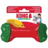 Hračka pro psa Kong guma vánoč. Core kost S/M