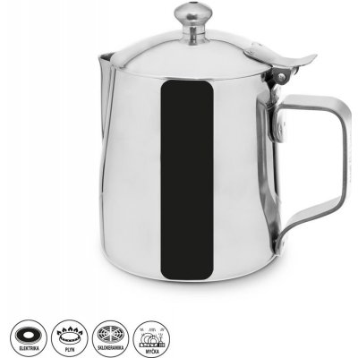 Eprodoma Konvice 350ml s víkem nerez – Zboží Mobilmania