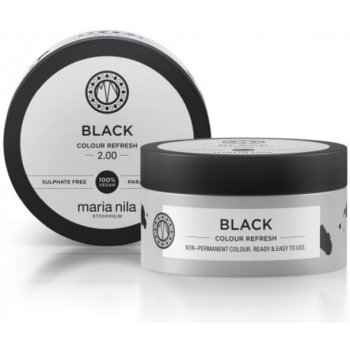 Maria Nila Colour Refresh Black 2.00 maska s barevnými pigmenty 300 ml