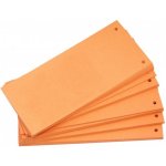 Hit Office Rozdružovací kartonové jazyky - oranžová / 50 ks – Zboží Živě