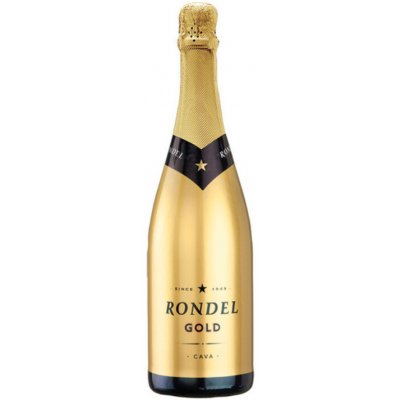 Codorníu Cava Rondel Gold Brut bílé Neročníkové 11,5% 0,75 l (holá láhev) – Sleviste.cz