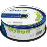 MediaRange DVD-R 4,7GB 16x, spindle, 25ks (MR403) – Zboží Živě